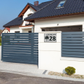 TABLICZKA Z NUMEREM NA DOM TABLICA ADRESOWA Aluminiowa Numer Domu Adresówka UVP-153-SIL-TER-B