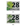TABLICZKA Z NUMEREM NA DOM TABLICA ADRESOWA Aluminiowa Numer Domu Adresówka UVP-153-SIL-TERKOL-B