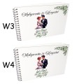 KSIĘGA GOŚCI NA WESELE ŚLUB DREWNIANA PAMIĄTKA ELEGANCKA PERSONALIZOWANA