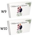 KSIĘGA GOŚCI NA WESELE ŚLUB DREWNIANA PAMIĄTKA ELEGANCKA PERSONALIZOWANA