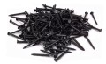 206 SZT GWOŹDZIE MAŁE GWOŹDZIKI STALOWE CZARNE 1X10MM