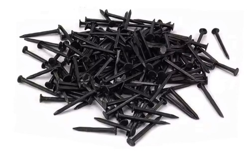 206 SZT GWOŹDZIE MAŁE GWOŹDZIKI STALOWE CZARNE 1X10MM