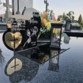 ZNICZ SOLARNY z Grawerem Wieczna Lampka Latarenka LED STATUETKA dla mamy