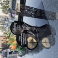 ZNICZ SOLARNY z Grawerem Wieczna Lampka Latarenka LED STATUETKA dla taty