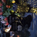 ZNICZ SOLARNY z Grawerem Wieczna Lampka Latarenka LED STATUETKA dla taty