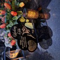 ZNICZ SOLARNY z Grawerem Wieczna Lampka Latarenka LED STATUETKA dla taty