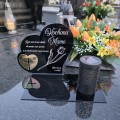 ZNICZ SOLARNY z Grawerem Wieczna Lampka Latarenka LED STATUETKA dla mamy