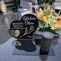 ZNICZ SOLARNY z Grawerem Wieczna Lampka Latarenka LED STATUETKA dla mamy