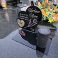 ZNICZ SOLARNY z Grawerem Wieczna Lampka Latarenka LED STATUETKA dla mamy