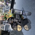 ZNICZ SOLARNY z Grawerem Wieczna Lampka Latarenka LED STATUETKA dla taty