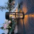 ZNICZ SOLARNY LED LAMPION NA GRÓB STATUETKA NA CMENTARZ Z KRZYŻEM