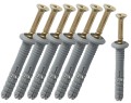 KOŁKI SZYBKIEGO MONTAŻU Z WKRĘTAMI WKRĘT 6x40mm 12 szt