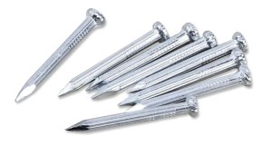 GWOŹDZIE MAŁE GWOŹDZIKI STALOWE SREBRNE 1,3x20mm 115 szt
