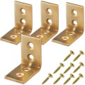 40x40mm KĄTOWNIK MEBLOWY MONTAŻOWY WZMOCNIONY + WKRĘTY 4szt