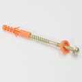M6x80mm ŚRUBA DWUGWINTOWA Z KOŁKIEM I NAKRĘTKĄ WKRĘT SZPILKA 4szt