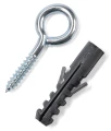 2,7x31mm WKRĘT OCZKOWY Z KOŁKIEM KOŁEK GWINT HAK OCYNK 11 szt
