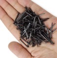 19x2mm GWOŹDZIE MAŁE GWOŹDZIKI STALOWE CZARNE 70szt