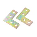 50x50x15mm KĄTOWNIK MEBLOWY MONTAŻOWY PŁASKI + WKRĘTY 4szt