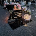 SOLARNY ZNICZ Led Statuetka NA CMENTARZ GRÓB DUŻA Lampka Led z Grawerem