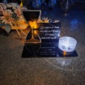 SOLARNY ZNICZ Led Statuetka NA CMENTARZ GRÓB DUŻA Lampka Led z Grawerem