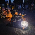SOLARNY ZNICZ Led Statuetka NA CMENTARZ GRÓB DUŻA Lampka Led z Grawerem