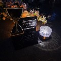 SOLARNY ZNICZ Led Statuetka NA CMENTARZ GRÓB DUŻA Lampka Led z Grawerem