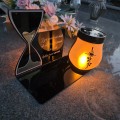 SOLARNY ZNICZ Led Statuetka NA CMENTARZ GRÓB DUŻA Lampka Led z Grawerem