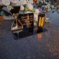 SOLARNY ZNICZ Led Statuetka NA CMENTARZ GRÓB DUŻA Lampka Led z Grawerem