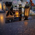 SOLARNY ZNICZ Led Statuetka NA CMENTARZ GRÓB DUŻA Lampka Led z Grawerem