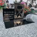 SOLARNY ZNICZ Led Statuetka NA CMENTARZ GRÓB DUŻA Lampka Led z Grawerem