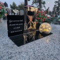SOLARNY ZNICZ Led Statuetka NA CMENTARZ GRÓB DUŻA Lampka Led z Grawerem