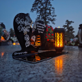 ZNICZ SOLARNY DLA MAMY LED NA GRÓB MATKI NA CMENTARZ ZŁOTY LAMPKA NOWOSCI