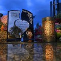 WIECZNY ZNICZ SOLARNY Statuetka dla DZIADKA na Grób Wszystkich Świętych LED