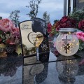 WIECZNY ZNICZ SOLARNY Statuetka dla DZIADKÓW na Grób Wszystkich Świętych