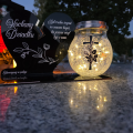 ZNICZ SOLARNY DLA DZIADKA LED NA GRÓB CMENTARZ SERCE LAMPKA NOWOSCI KULA