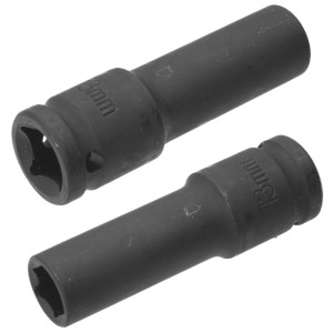 13 mm NASADKA UDAROWA DŁUGA GŁĘBOKA STALOWA 1/2"