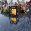 ZNICZ SOLARNY LED LAMPION NA GRÓB STATUETKA NA CMENTARZ Z KRZYŻEM