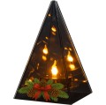 Znicz led STROIK  efekt płomienia LAMPION NA GRÓB cmentarz statuetka