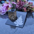Solarny znicz LED STATUETKA NA CMENTARZ GRÓB DUŻA wieczna lampka nagrobna