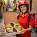 Pudełko na alkohol PIZZA SETTERONI 4SETY prezent dla faceta mężczyzny 18-99
