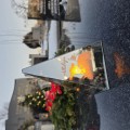 ZNICZ LED efekt płomienia LAMPION na GRÓB cmentarz WIELKANOC BARANEK