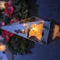 ZNICZ LED efekt płomienia LAMPION na GRÓB cmentarz WIELKANOC BARANEK