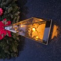 ZNICZ LED efekt płomienia LAMPION na GRÓB cmentarz WIELKANOC BARANEK