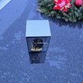 ZNICZ LED efekt płomienia LAMPION na GRÓB cmentarz WIELKANOC BAZIE