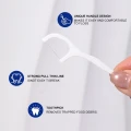WYKAŁACZKI Z NICIĄ DENTYSTYCZNĄ DO ZĘBÓW ZESTAW 30SZT NICI MOCNA SKUTECZNA
