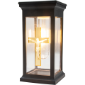 ZNICZ SOLARNY LED LAMPION LAMPA NA GRÓB STATUETKA NA CMENTARZ