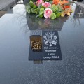 ZNICZ solarny LED STROIK na grób WIELKANOCNY znicze na cmentarz WIELKANOC