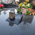 ZNICZ solarny LED STROIK na grób WIELKANOCNY znicze na cmentarz WIELKANOC