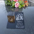 ZNICZ solarny LED STROIK na grób WIELKANOCNY znicze na cmentarz WIELKANOC