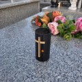 ZNICZ LED lampion na cmentarz efekt płomienia wieczna latarenka na grób